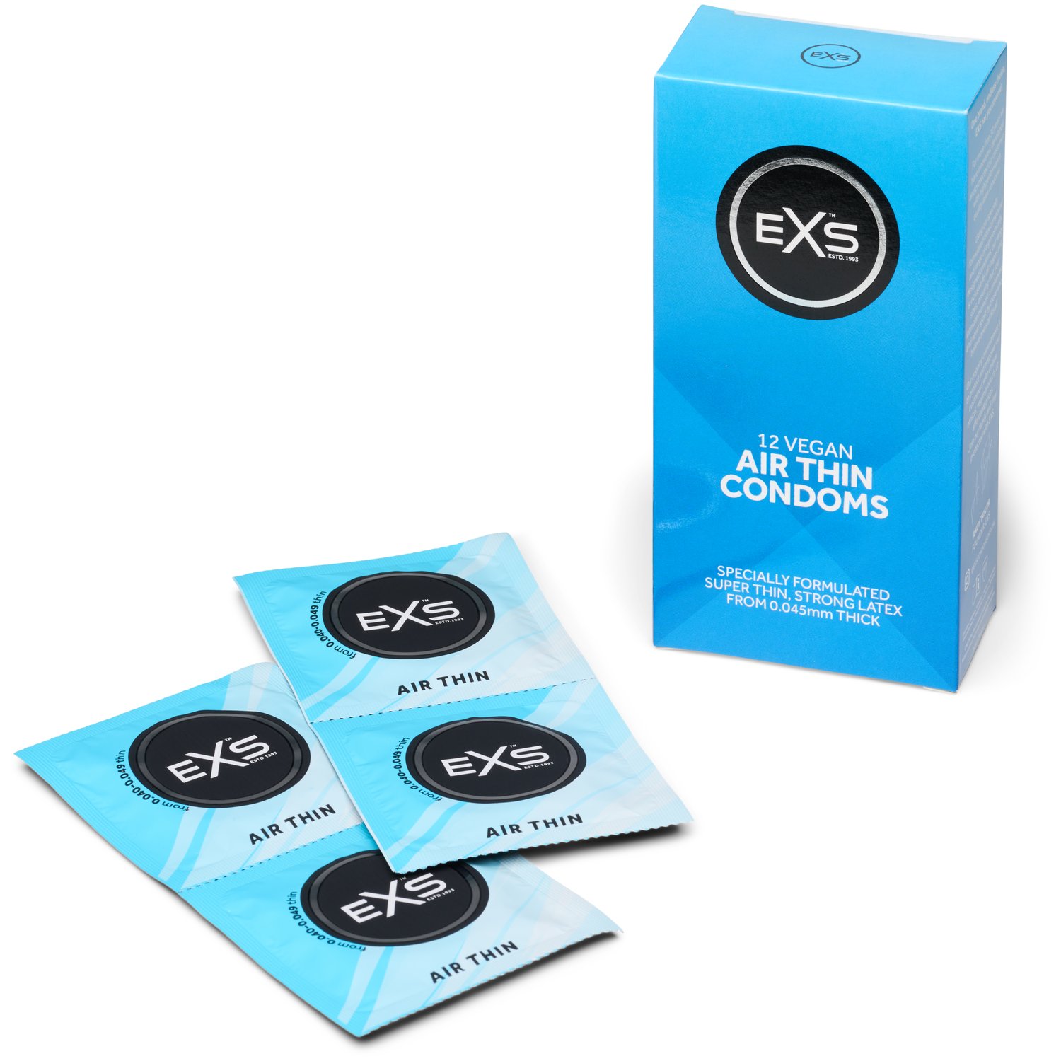 EXS Air Thin Kondomer 12 st - Klar