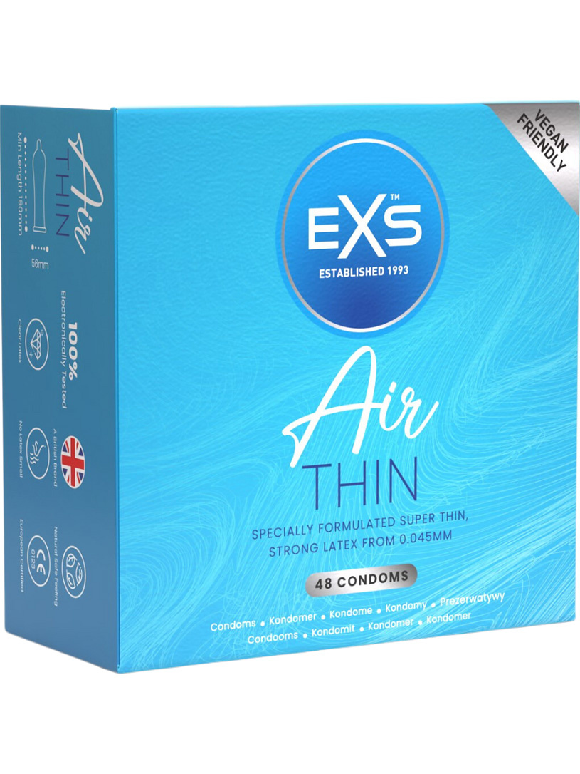 EXS: Air Thin Kondomer, 48-pack