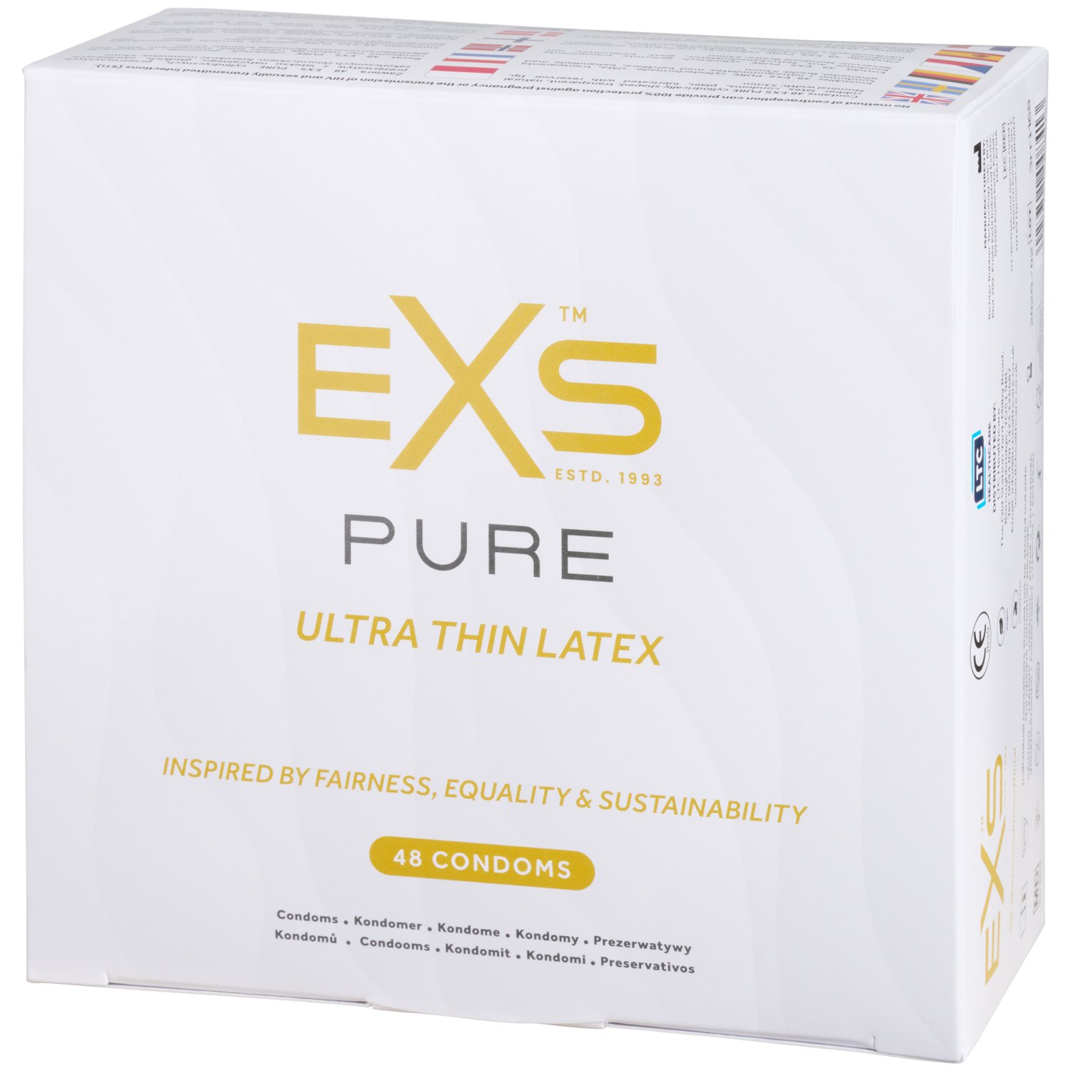 EXS Pure Ultra Thin Kondomer 48 st - Klar
