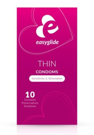 Easyglide Extra Thin Condoms 10-pack