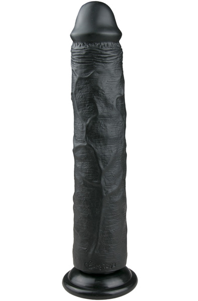 Easytoys Realistic Dildo Black 28,5 cm XL dildo