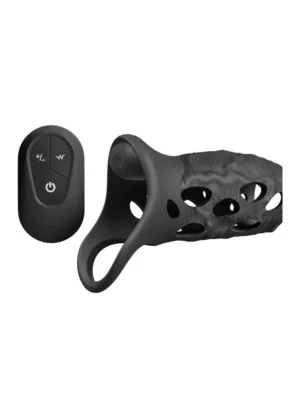 Edge Sleeve With Remote Penisförlängare/Sleeve med vibrator