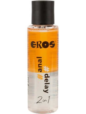 Eros: 2in1 Anal & Delay, Vattenbaserat Glidmedel