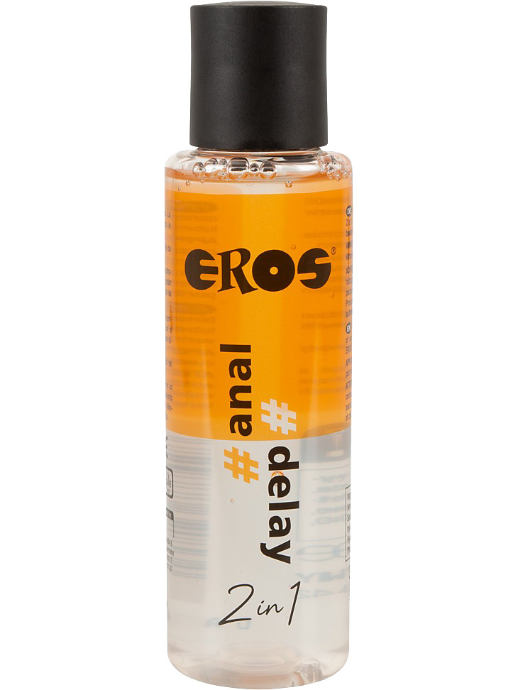 Eros: 2in1 Anal & Delay, Vattenbaserat Glidmedel