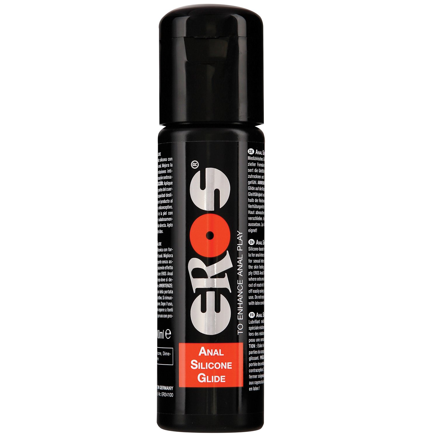 Eros Anal Silikon Glidmedel 100 ml - Klar