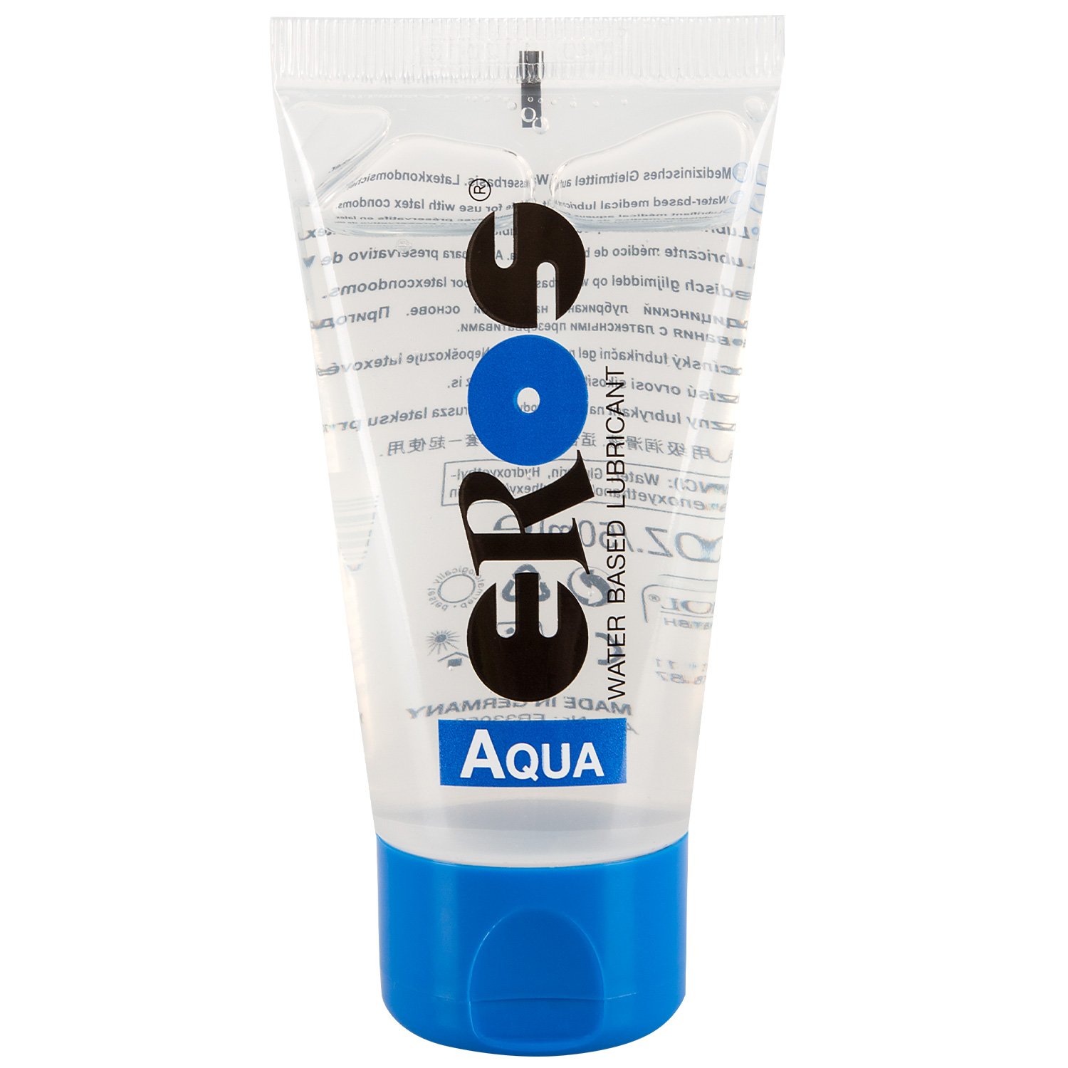 Eros Aqua Vattenbaserat Glidmedel 100 ml - Klar