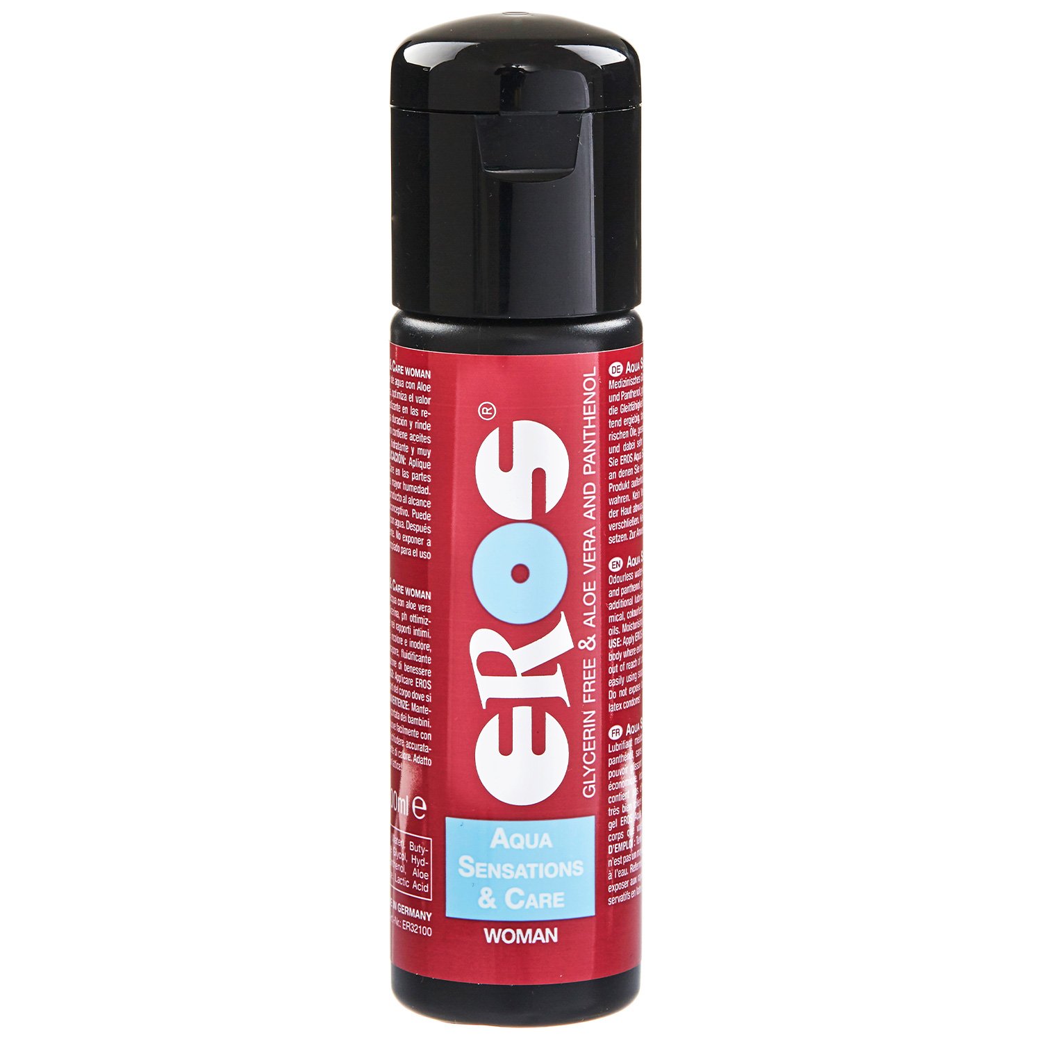 Eros Woman Aqua Vattenbaserat Glidmedel 100 ml - Klar