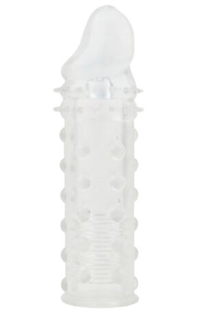 Extra Texture Clear Sleeve Penisöverdrag