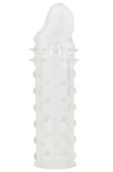 Extra Texture Clear Sleeve Penisöverdrag