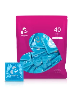 Extra Thin Condoms 40-pack Tunna kondomer