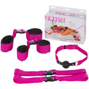 Fetish Fantasy Passion Bondage Kit - Rose