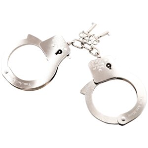 Fifty Shades of Grey You. Are. Mine. Metall Handbojor - Silver