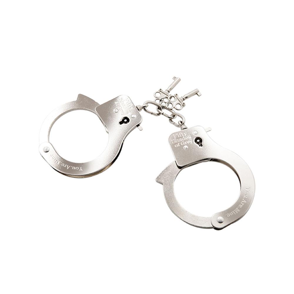 Fifty Shades of Grey - You.are.mine handbojor i metal