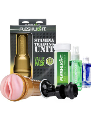 Fleshlight STU: Pink Lady, Stamina Training Value Pack