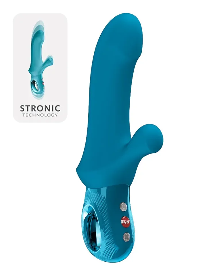 Fun Factory Bi Stronic Curve Thrusting Rabbit Pulsator Aqua