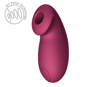 Fun Factory - Desire Air Pulse Vibrator - Wine Red