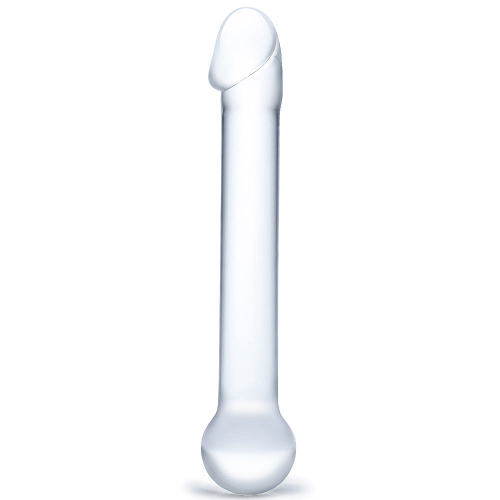 Gläs Realistic Head Glasdildo