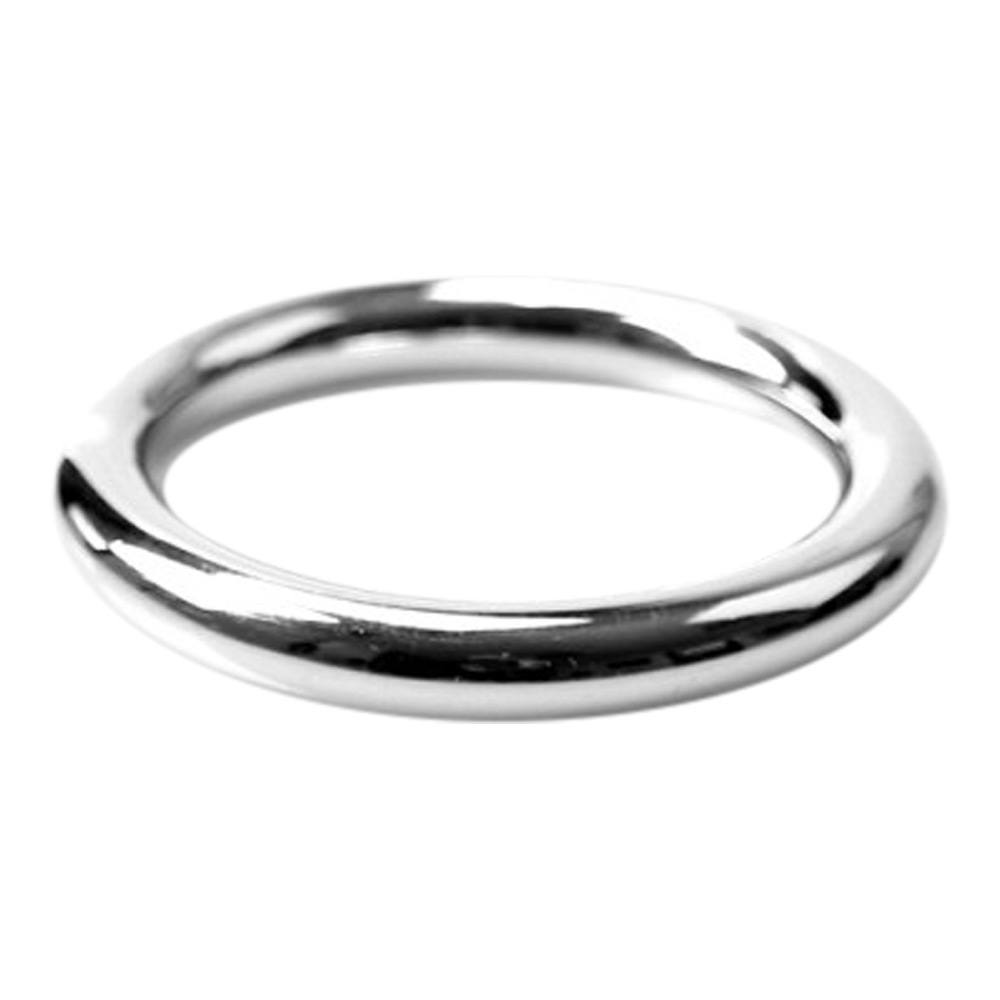Glat Penisring Af Stål - 40 Mm