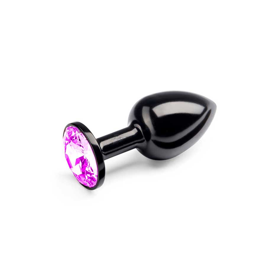 Gun Metal Black - Pink jewel 34mm