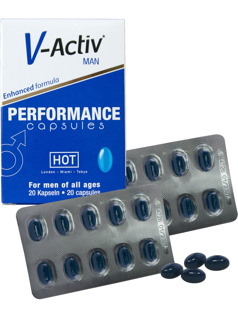 HOT: V-Activ Man Kosttillskott, 20 Kapslar