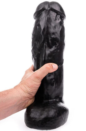 HUNG System Zac XL Black 32,5 cm Grövre analdildo