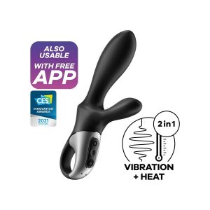 Heat Climax + - APP Vibe G-Spot, P-Spot and Perineum Heat Function