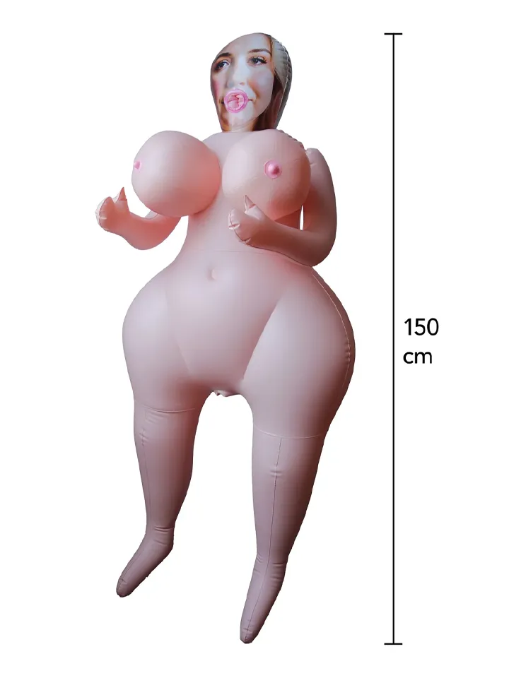 Heavy Heather Inflatable Doll Uppblåsbar Sexdocka