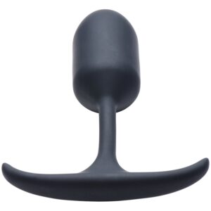 Heavy Hitters Medium Viktad Buttplug 14,5 cm - Svart