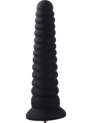 Hismith: KlicLok Räfflad Analdildo i Silikon, 25 cm