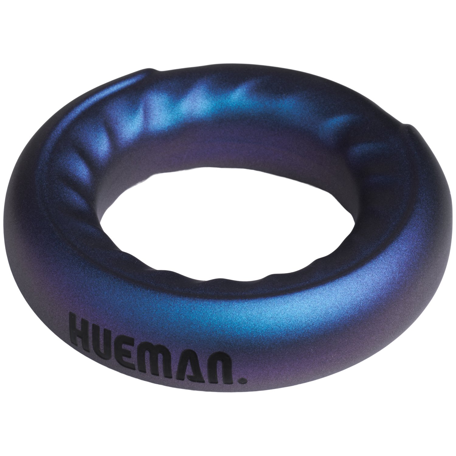 Hueman Saturnus vibrerande penis-&testikelring - Dark Blue
