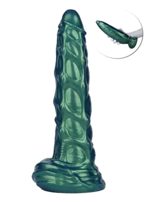 Inflatable Monster Dildo Green 24 cm Uppblåsbar dildo