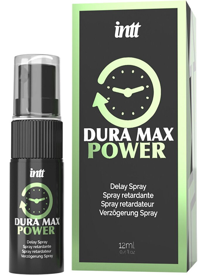 Intt: Dura Max Power, Delay Spray, 12 ml