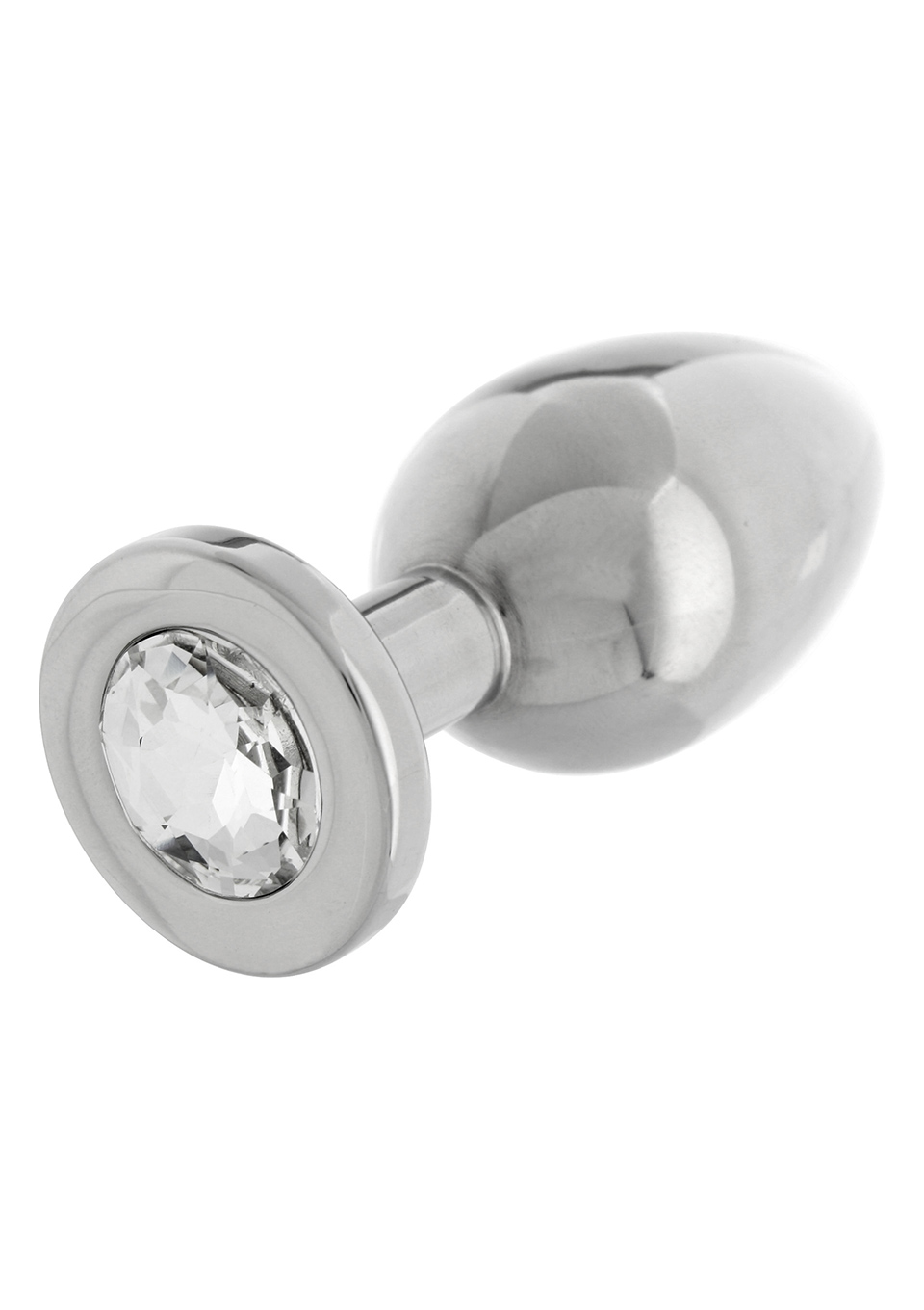 JEWEL BUTTPLUG MEDIUM - MED ÄKTA KRISTALL