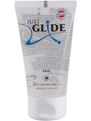 Just Glide: Anal, Vattenbaserat Glidmedel