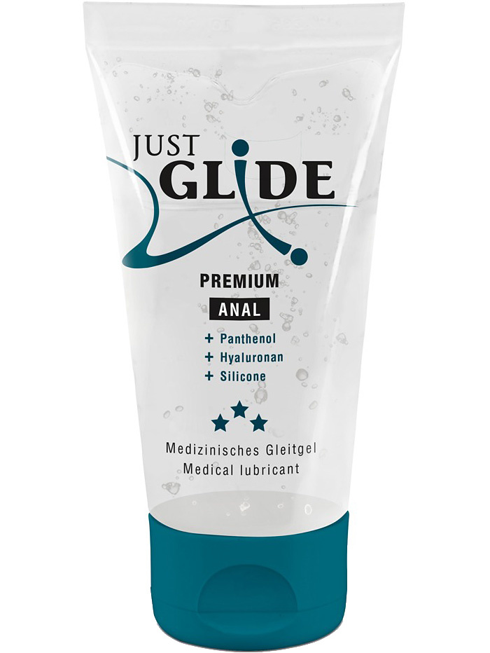 Just Glide: Premium Anal, Skonsamt Glidmedel