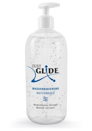 Just Glide Vattenbaserat Glidmedel, 500 ml