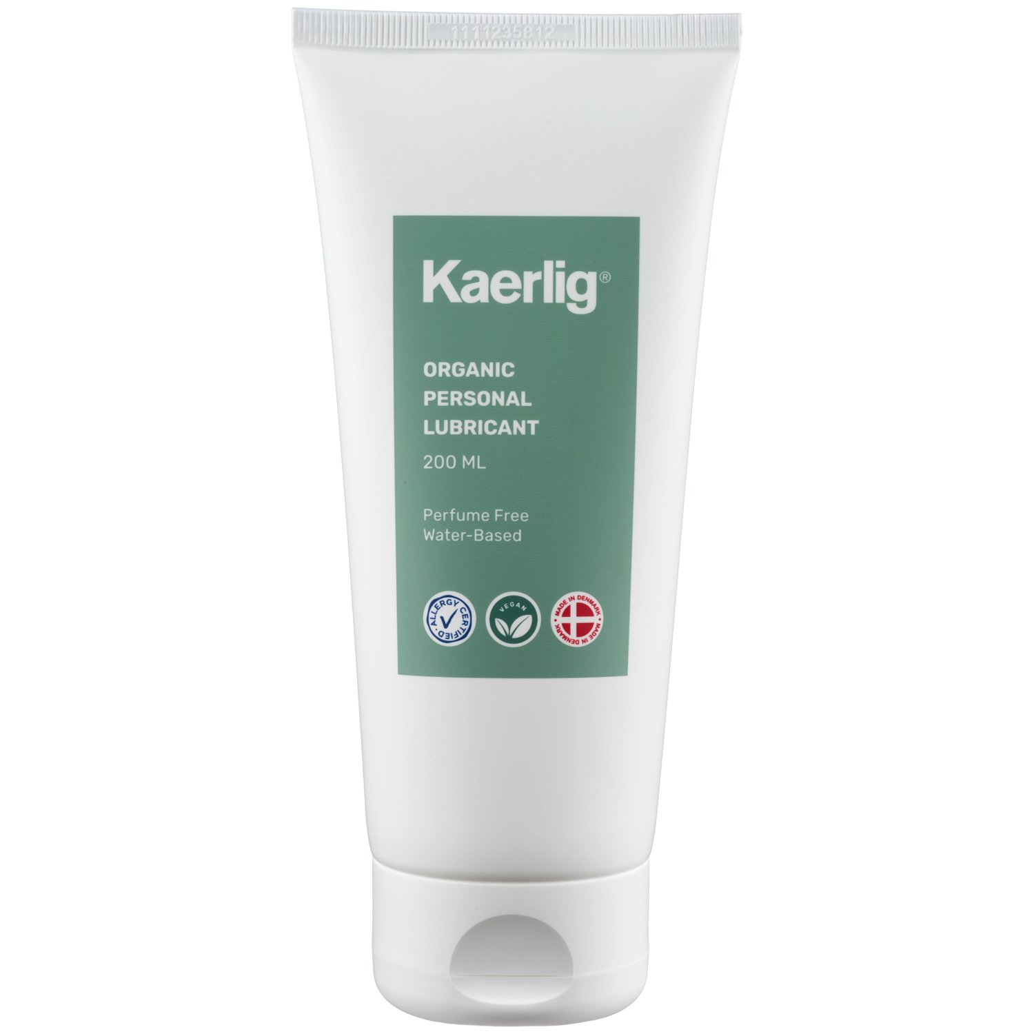 Kaerlig Ekologiskt Vattenbaserat Glidmedel 200 ml - Klar