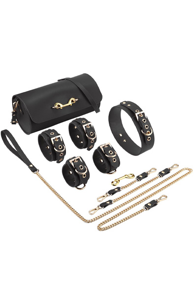 Kiotos BDSM Deluxe Kit Black Bondage paket