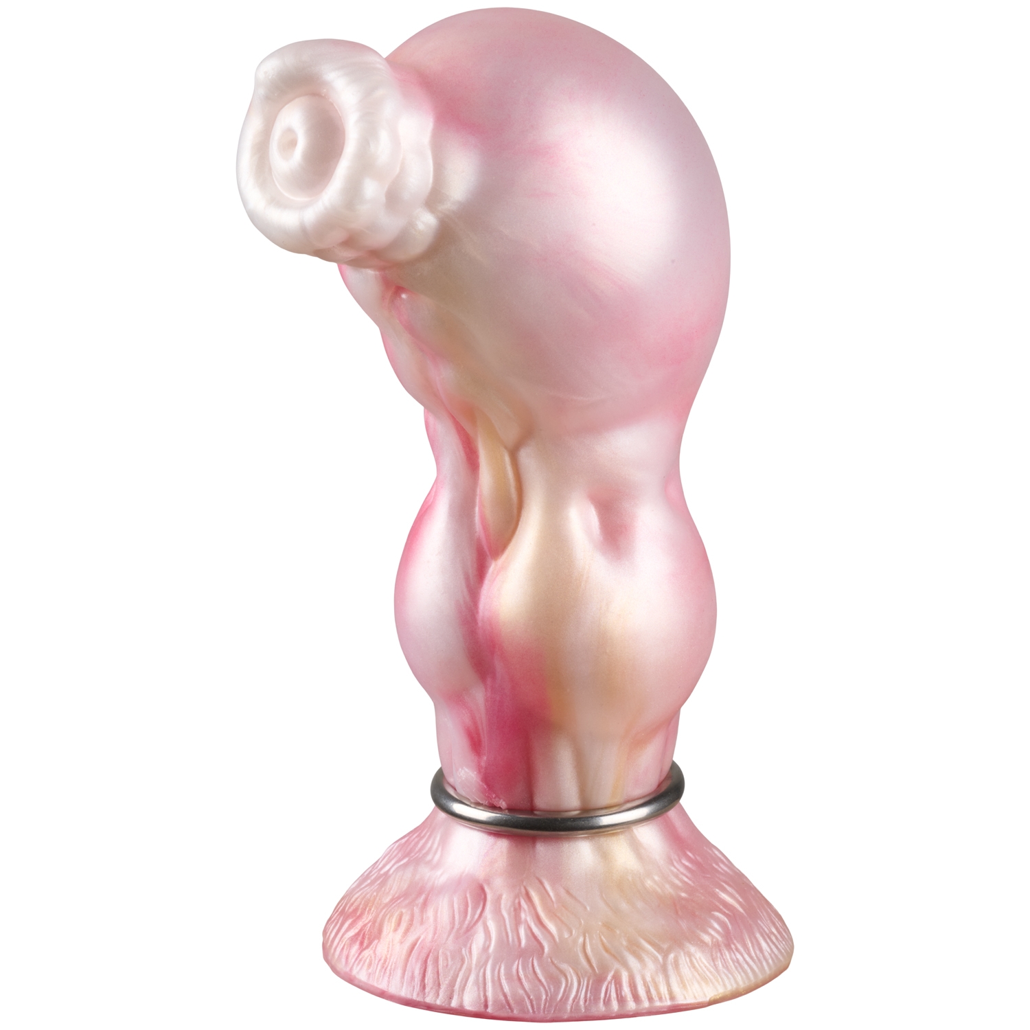 Kiotos Monstar Dildo Beast Inflate 87 - Ljusrosa