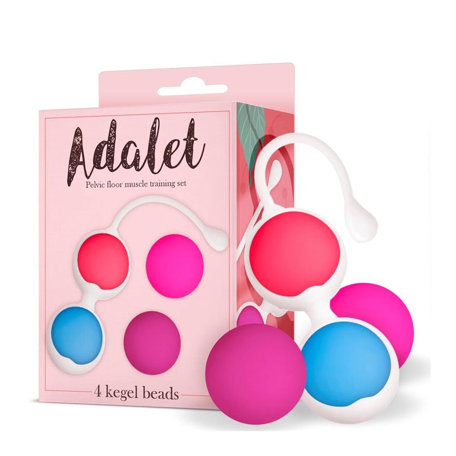 Kit - 4 Kegel Balls - Silicone
