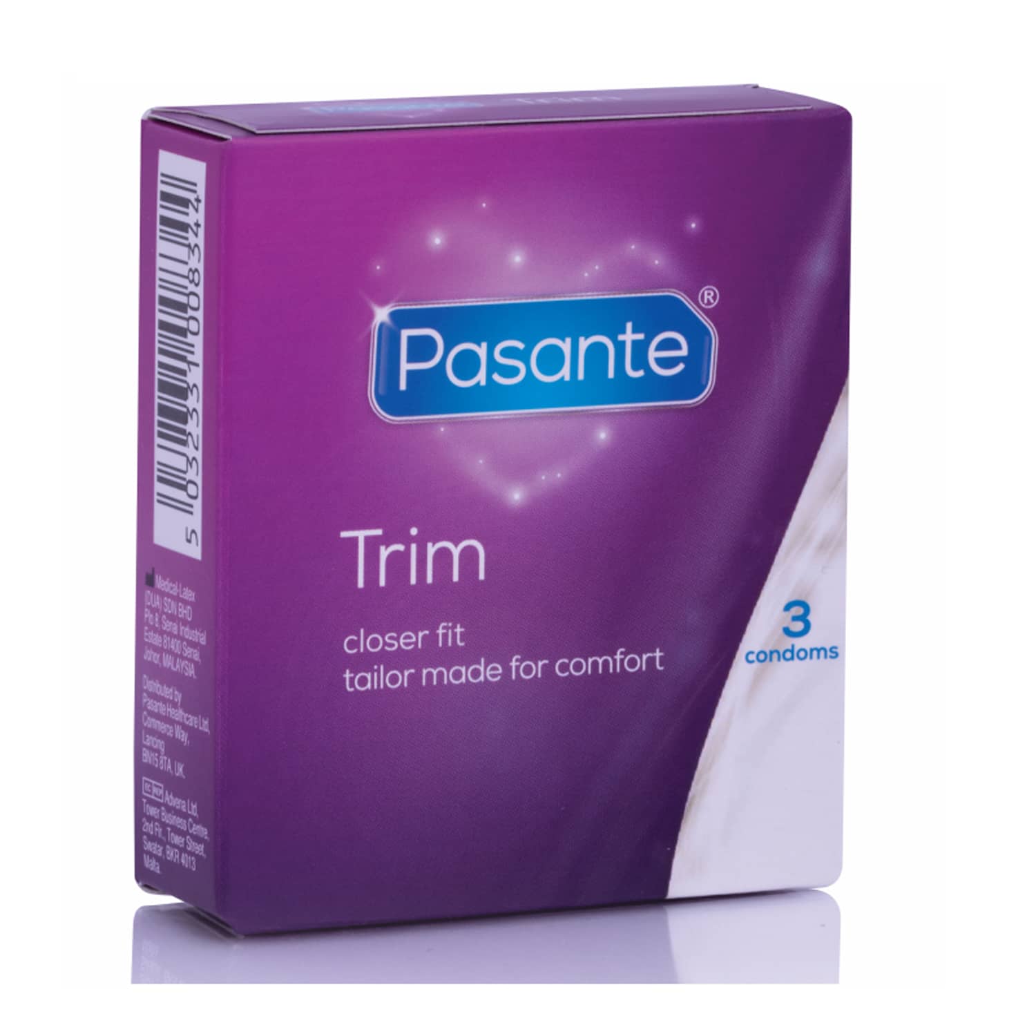 Kondomer trim, tunna - 3 pack