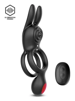 Konny Vibrating Rabbit Double Cockring