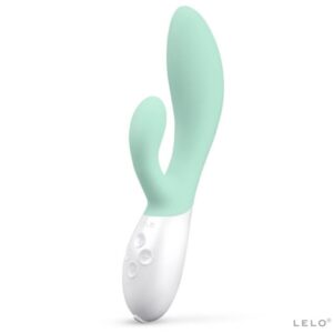 LELO - INA 3 RABBIT VIBRATOR - LJUSGRÖN