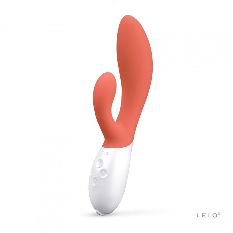 LELO - INA 3 RABBIT VIBRATOR - ORANGE