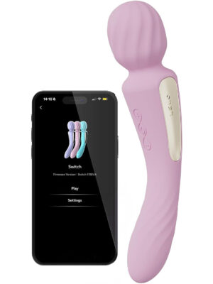LELO: Switch, Appstyrd Dubbeländad Wand-Vibrator