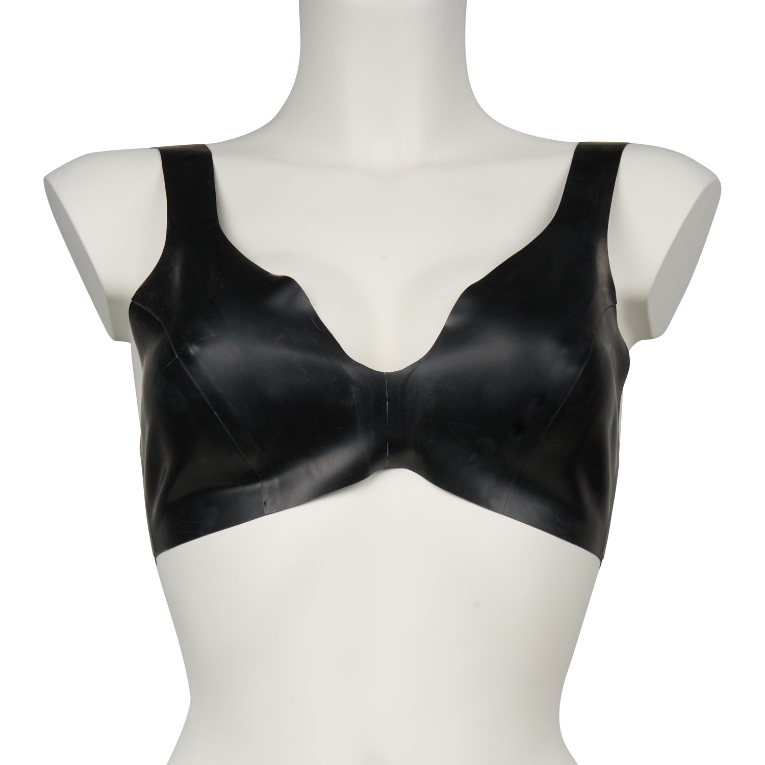 Late X Latex BH - Svart - M