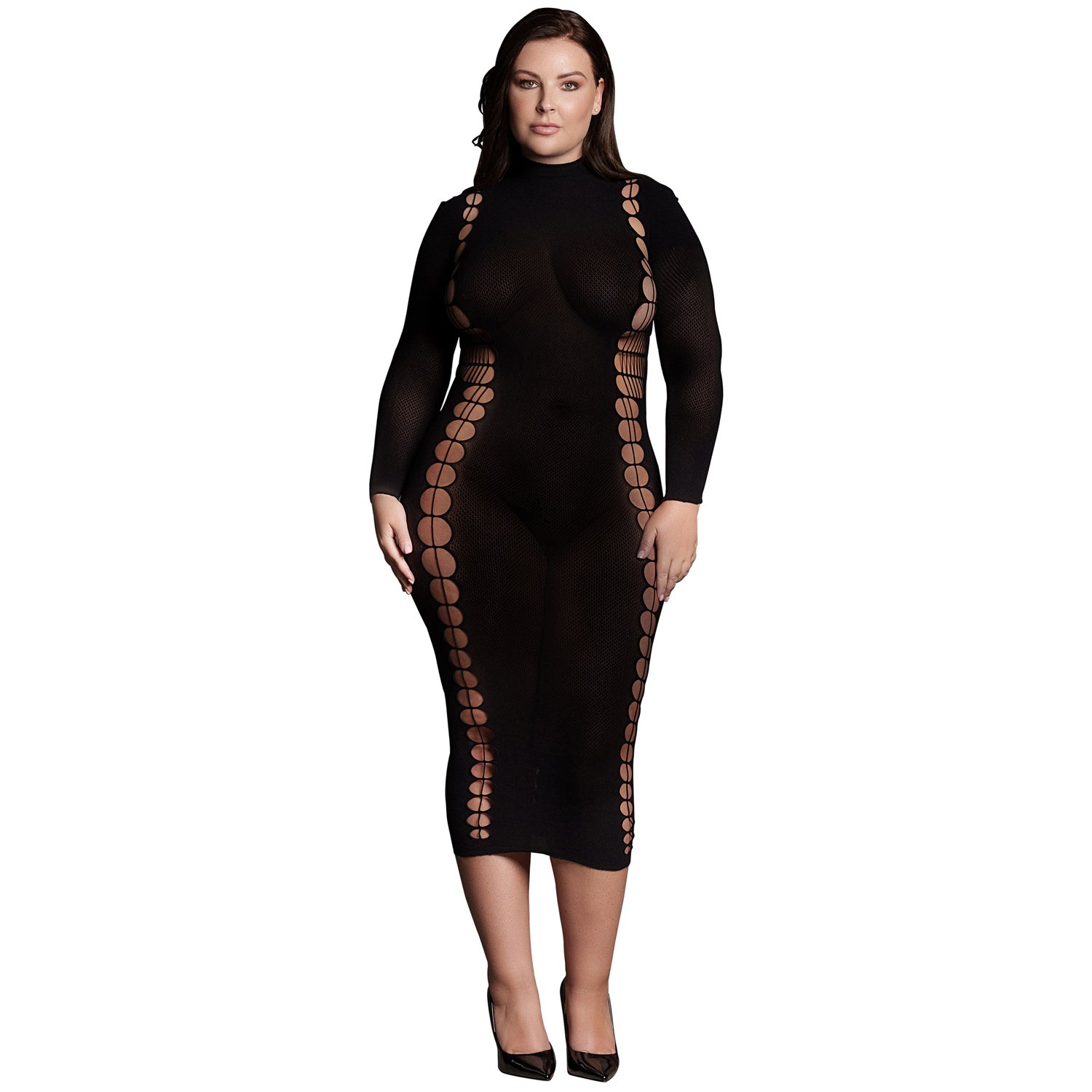Le Désir Shade Carme XI Klänning Plus-Size - Svart - Plus size