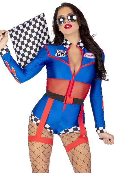 Leg Avenue Cherry Bomb Racer M Rollspel & Maskerad