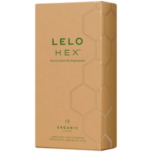 Lelo Hex Organic Kondomer 12 st - Klar
