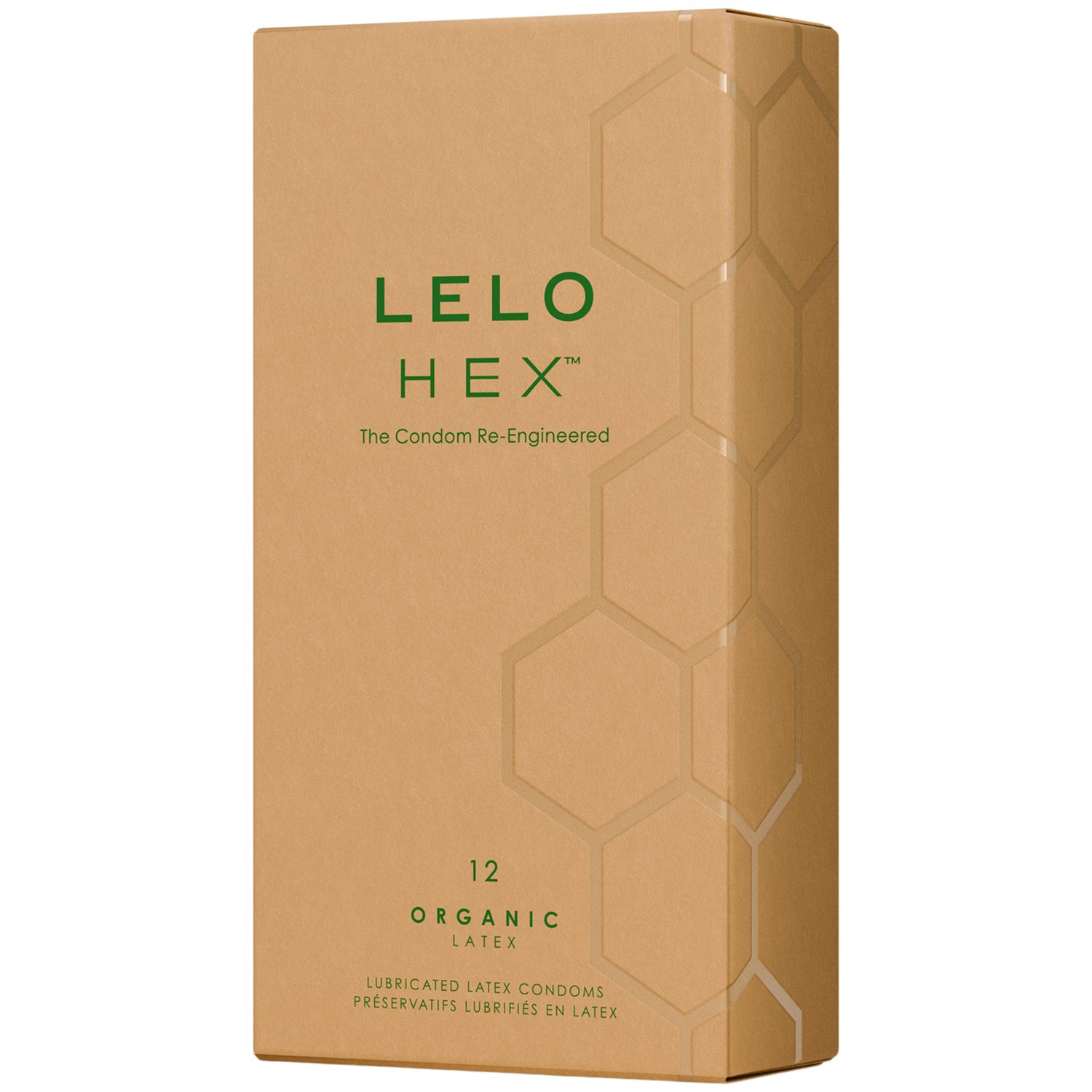 Lelo Hex Organic Kondomer 12 st - Klar